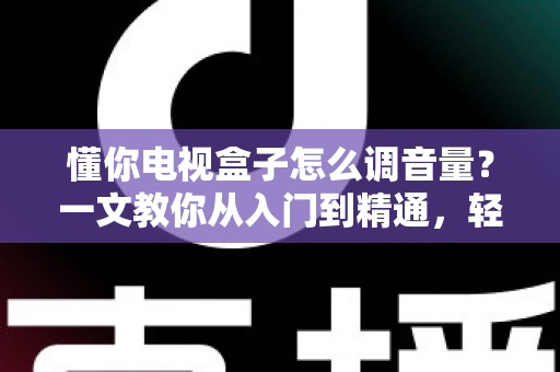 懂你电视盒子怎么调音量?一文教你从入门到精通,轻松搞定音效设置不踩坑 懂你电视盒子怎么调音量?一文教你从入门到精通,轻松搞定音效设置不踩坑