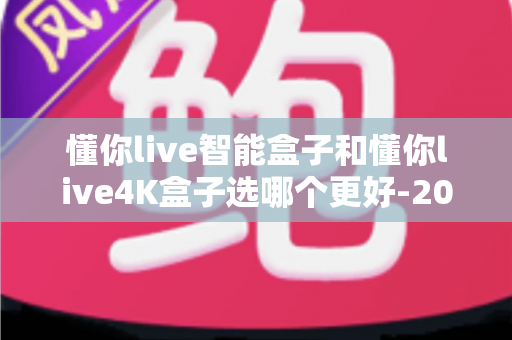 懂你live智能盒子和懂你live4K盒子选哪个更好-2025年最全选购对比指南
