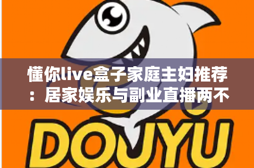 懂你live盒子家庭主妇推荐：居家娱乐与副业直播两不误的贴心神器
