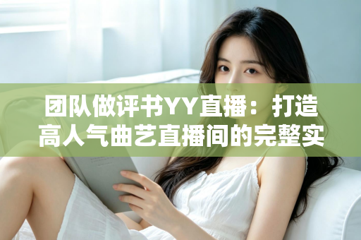 团队做评书YY直播：打造高人气曲艺直播间的完整实战指南