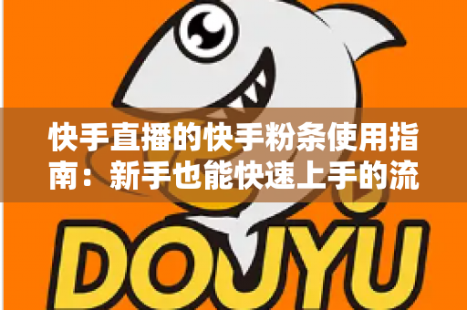 快手直播的快手粉条使用指南:新手也能快速上手的流量增长实战手册 快手直播的快手粉条使用指南:新手也能快速上手的流量增长实战手册
