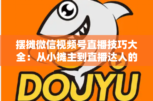 摆摊微信视频号直播技巧大全:从小摊主到直播达人的实战指南 摆摊微信视频号直播技巧大全:从小摊主到直播达人的实战指南