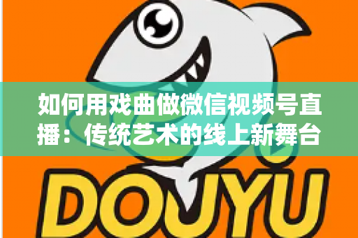 如何用戏曲做微信视频号直播：传统艺术的线上新舞台全攻略