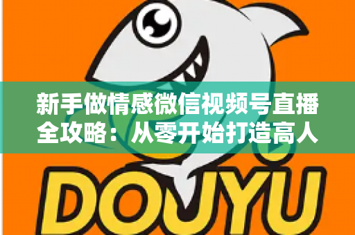 新手做情感微信视频号直播全攻略：从零开始打造高人气情感直播间的实战指南