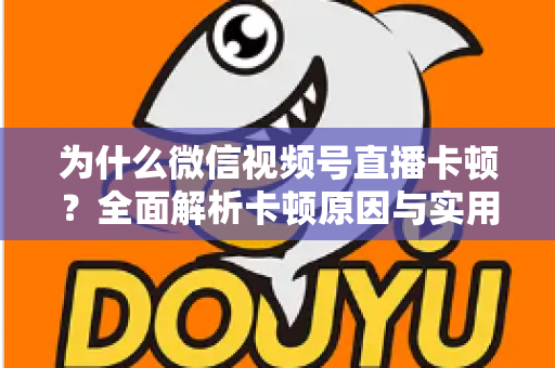 为什么微信视频号直播卡顿?全面解析卡顿原因与实用解决方案 为什么微信视频号直播卡顿?全面解析卡顿原因与实用解决方案