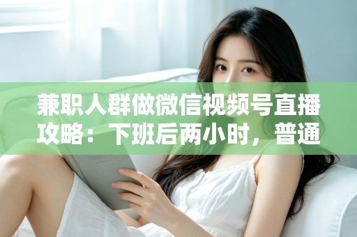 兼职人群做微信视频号直播攻略:下班后两小时,普通人也能开播变现的完整指南 兼职人群做微信视频号直播攻略:下班后两小时,普通人也能开播变现的完整指南