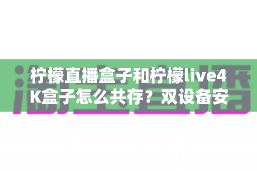柠檬直播盒子和柠檬live4K盒子怎么共存？双设备安装配置与家庭使用全攻略