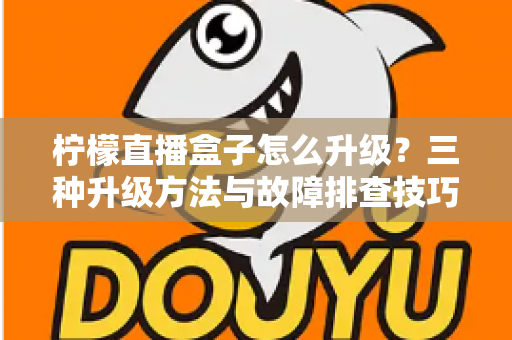 柠檬直播盒子怎么升级？三种升级方法与故障排查技巧一文讲透