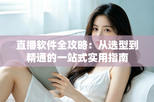 直播软件全攻略：从选型到精通的一站式实用指南